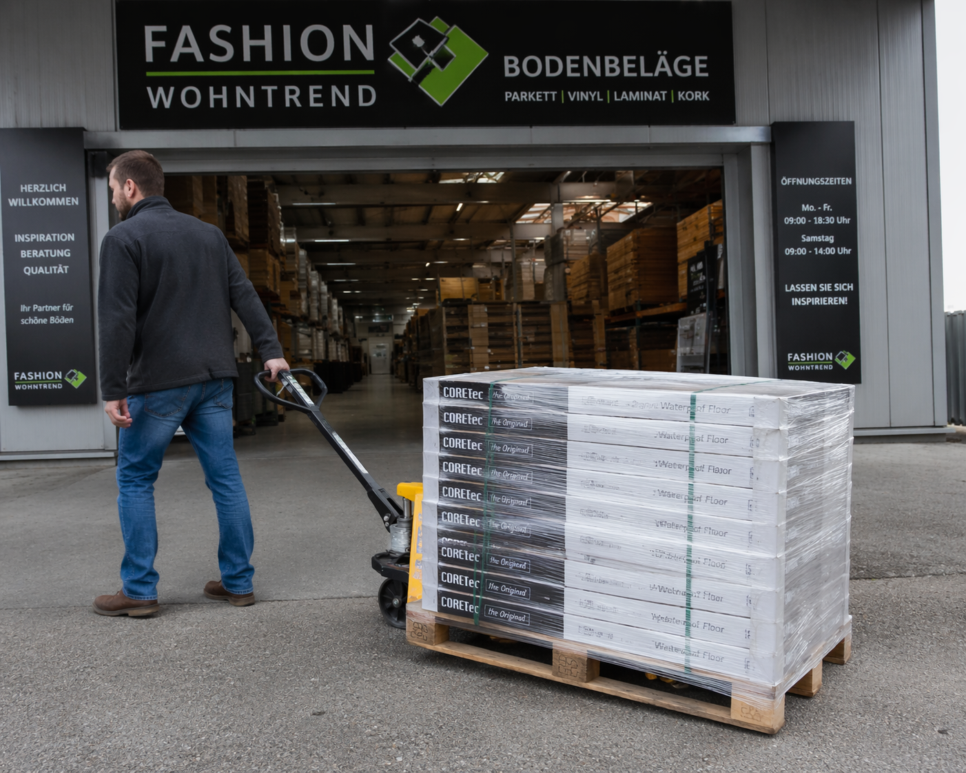 CoreTec Rigidvinyl Fashion WohnTrend